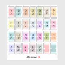 Mini-Alphabet-Index-Tab-Teiler Bujo-Etikett