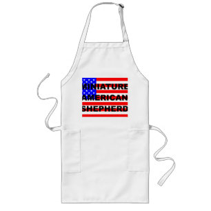 mini am aussie usa-flag lange schürze