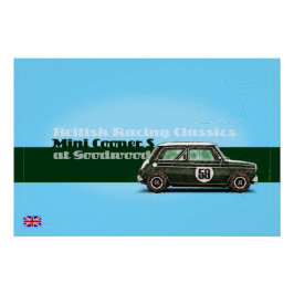 Mini at Goodwood Poster
