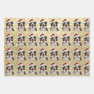 Mini Aussie 2 Holiday Paper Geschenkpapier Set