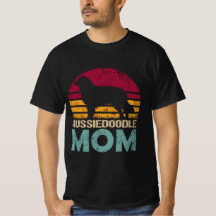 Mini Aussie Aussiedoodle Mama Grandma Girl Mama T-Shirt