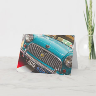 Mini Austin Greetings Card Karte