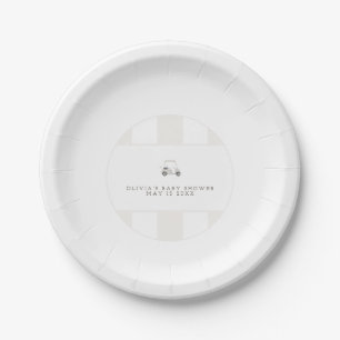 Mini-Babyduschplatte Pappteller
