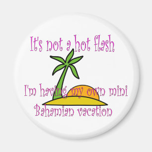 Mini-Bahamas Urlaub Magnet