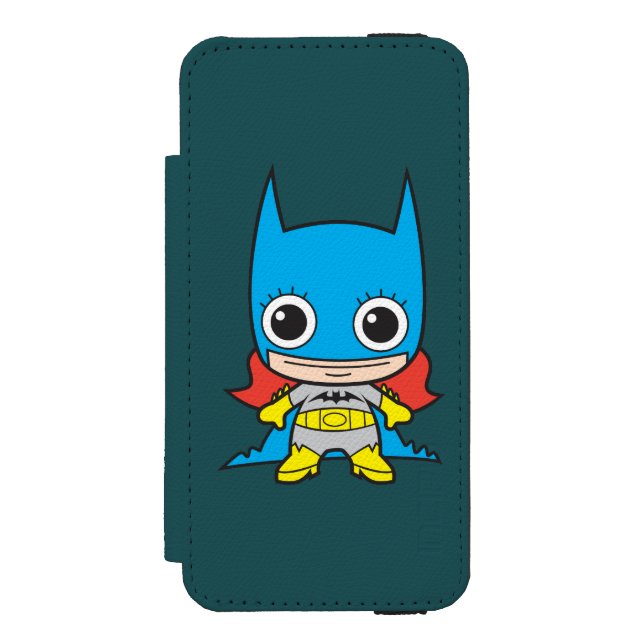 Mini Batgirl Incipio iPhone Geldbeutel-Hülle (Folio Vorderseite)