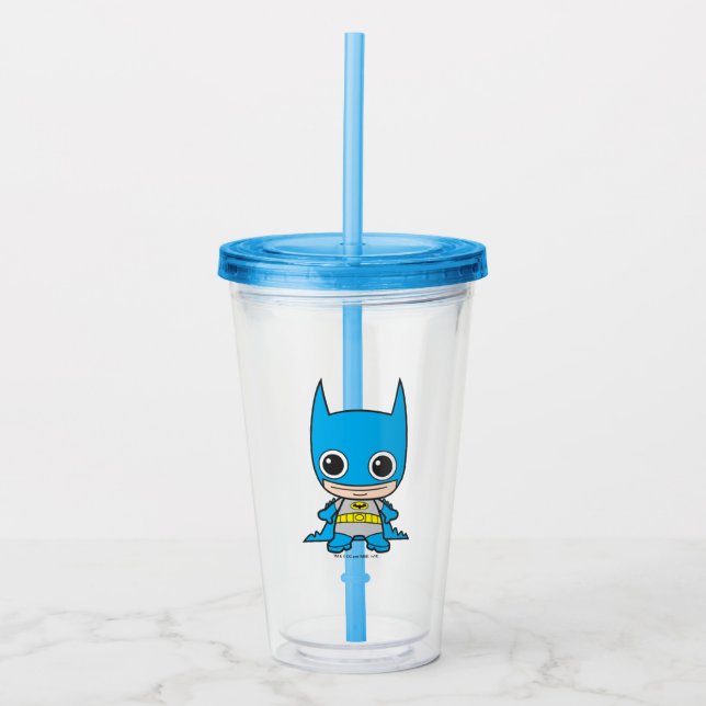 Mini Batman Acryltrinkbecher (Vorderseite)