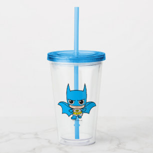 Mini Batman läuft Acryltrinkbecher