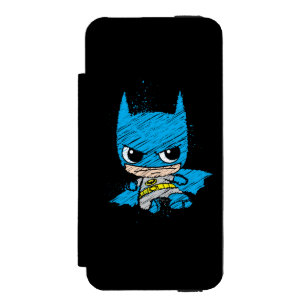 Mini Batman Sketch Incipio Watson™ iPhone 5 Geldbörsen Hülle