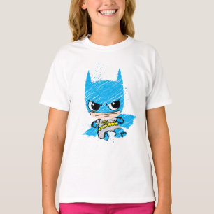 Mini Batman Sketch T-Shirt