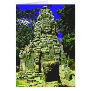 Mini Bayon [Redux] ... Siem Reap, Kambodscha-Karte