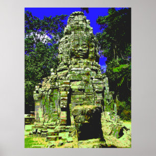 Mini Bayon [Redux] ... Siem Reap, Kambodscha Poster