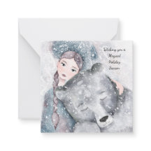 MINI Bear Snow Princess Bleak Midwinter Holiday