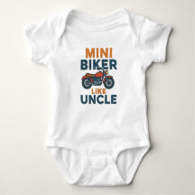 Mini-Biker wie ein Cooles Motorrad
