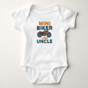 Mini-Biker wie ein Cooles Motorrad Baby Strampler