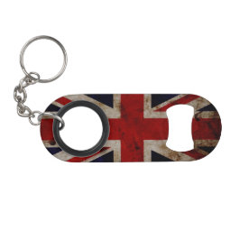 Mini Bottle Opener Schlüsselanhänger - UK Flag Mini Flaschenöffner
