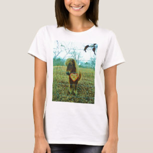 Mini Brown Pferd T-Shirt