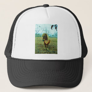 Mini Brown Pferd Truckerkappe