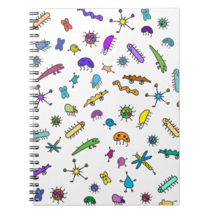 Mini Bugs und Mini Beasts Notizblock