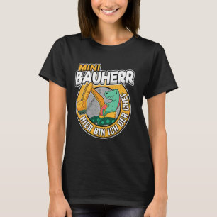 Mini Builder Dino Digger Baumaschinen Con T-Shirt