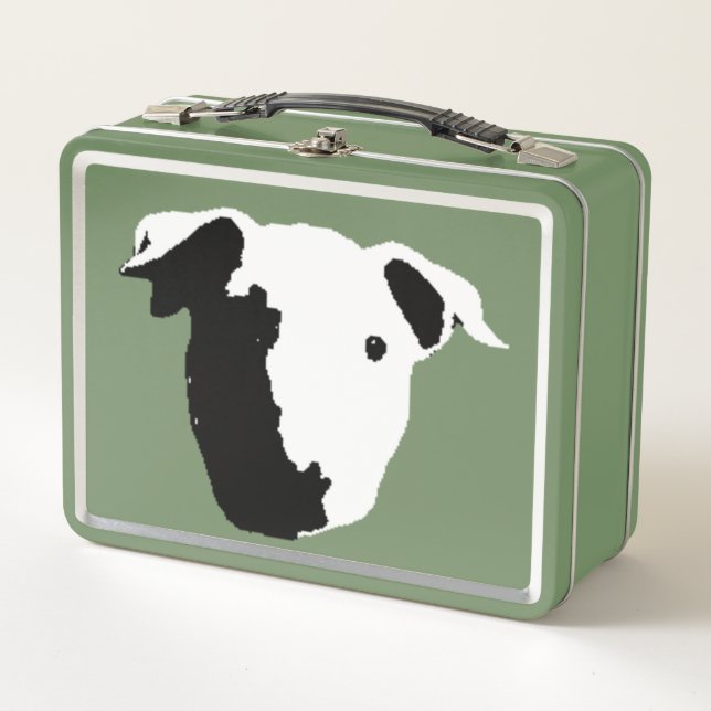 MINI BULL METALL BROTDOSE (Vorderseite)