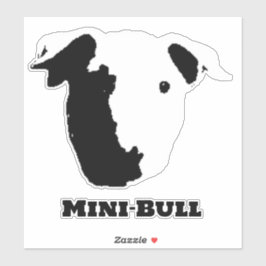 MINI BULL STICKER