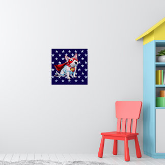 MINI BULL TERRIER POSTER