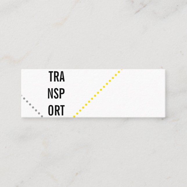 Mini Business Cards Visitenkarte (Vorderseite)