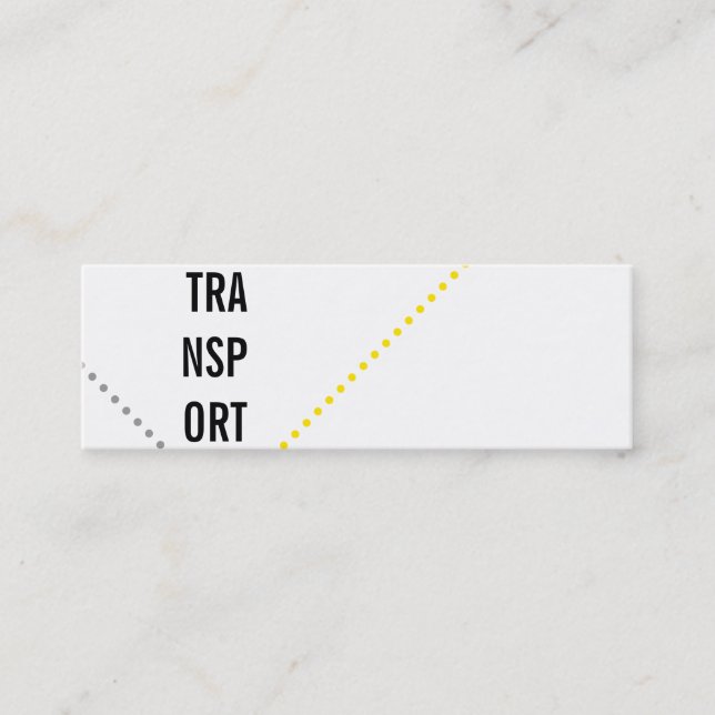 Mini Business Cards Visitenkarte (Vorderseite)