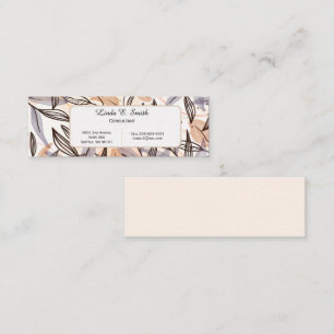 Mini Calling Card Telefonnummerkarte