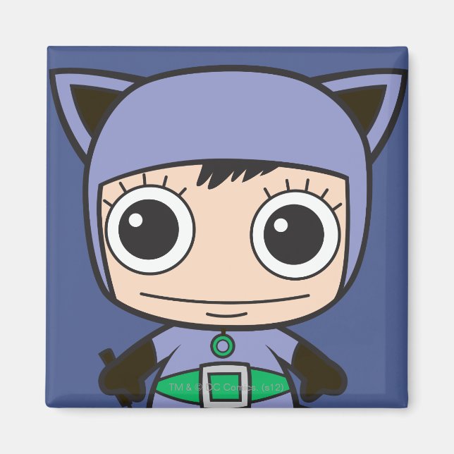 Mini Cat Woman Magnet (Vorne)