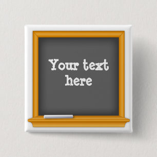 Mini-Chalkboard individuell einstellbar Button