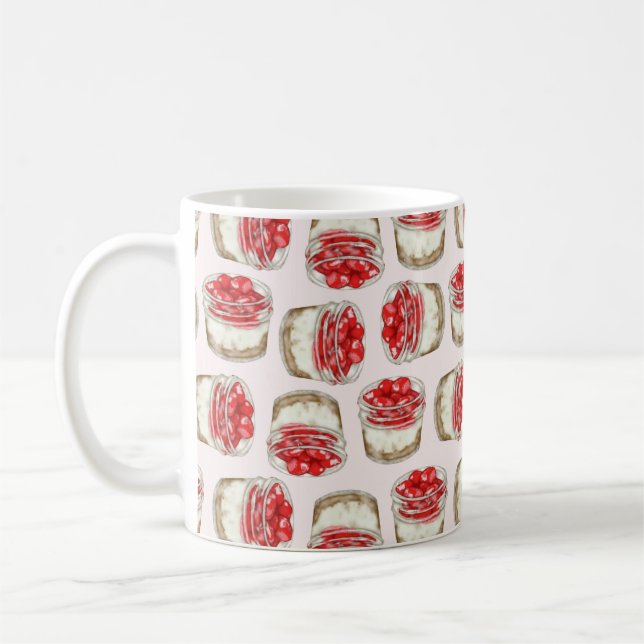 Mini Cherry Cheesecakes - Rosa Tasse (Links)