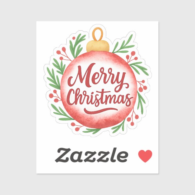 Mini Christmas Sticker Set – Festive Holiday Sayin (Blatt)