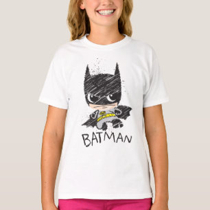 Mini Classic Batman Sketch T-Shirt