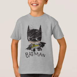 Mini Classic Batman Sketch T-Shirt
