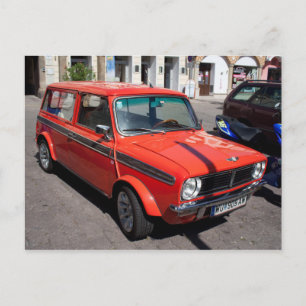 Mini Cooper Clubman Kombi Postkarte