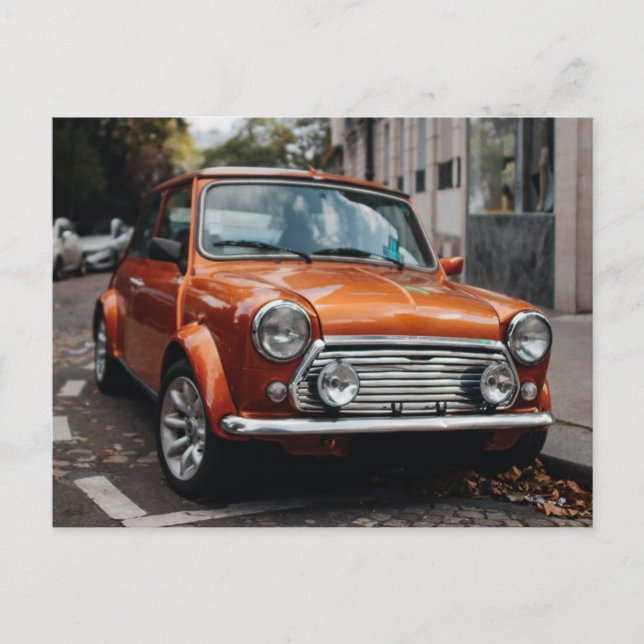 Mini Cooper Monte Carlo Italienische Job-Karte Pos Postkarte (Vorderseite)