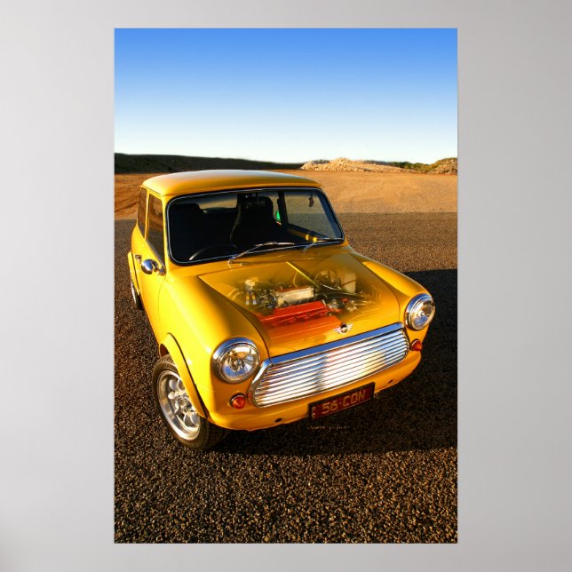 Mini Cooper Poster (Vorne)