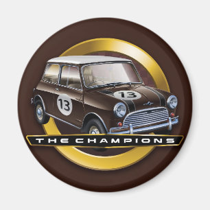 Mini Cooper S braun Magnet