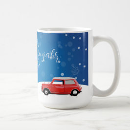 Mini Cooper Tasse Neujahr