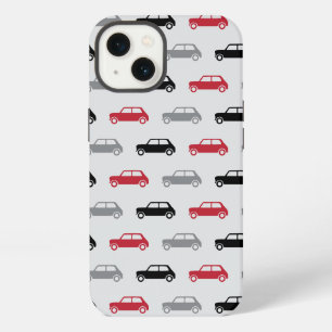 Mini Coopers auf Achse - Rot & Schwarz iPhone 13 Hülle