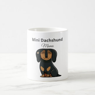 Mini-Dackel-Mama-Tasse Hunde-Mama-Geschenk Kaffeetasse