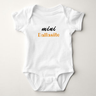 Mini Dallasite, Süßes Babygeschenk, Mädchen, Junge Baby Strampler