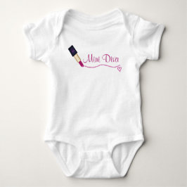 Mini Diva Bodysuit Baby Strampler