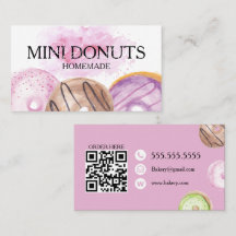 Mini-Donuts-Bäcker Bäckerei-Leckereien Rosa