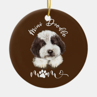 Mini Doodle Mama Muttertag Goldendoodle Mama Keramik Ornament