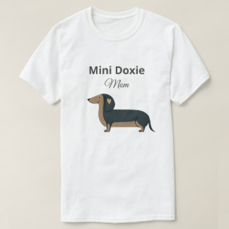 Mini Doxie Mama-Shirt Miniatur-Wiener-Geschenk T-Shirt