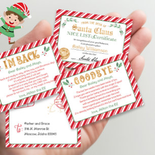 Mini Elf Printable Letters Magical Mini Santa Elf Poster