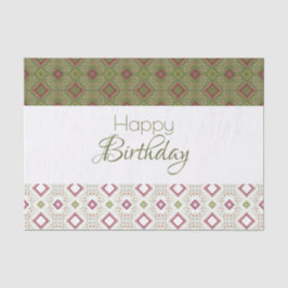 Mini Floral entworfen Seidenpapier