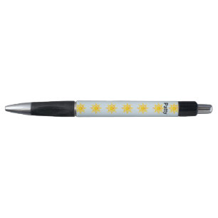 Mini-Gelb-Sonnen-Personalisierter Pen Kugelschreiber